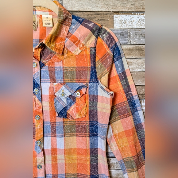BKE Western Button Down Shirt - Picture 4 of 16